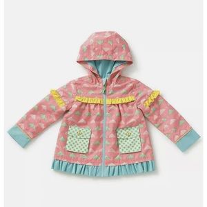Matilda Jane raincoat “looks like rain” NWOT size 8